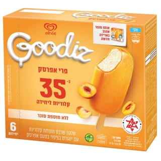 גודיז פרי אפרסק 8יח