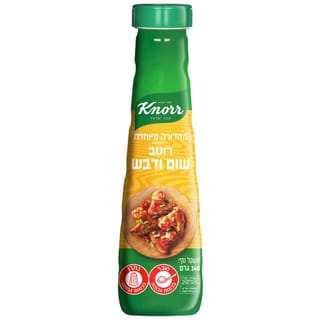 קנור רוטב שום ודבש 340 גרם