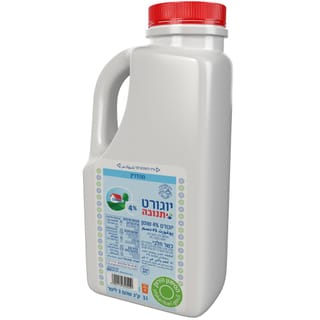 יוגורט 4% תנובה 3 לי