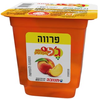 ג'לי תנובה בטעם אפרסק 125 גרם
