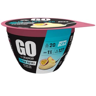 יוגורט GO אוורירי אפרסק פסיפלורה