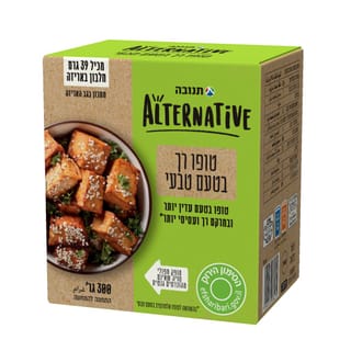 טופו מעודן בטעם טבעי 300 גרם