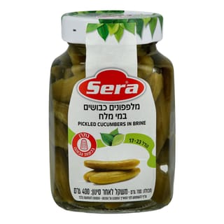 מלפפונים כבושים במי