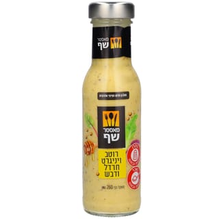 מאסטר שף רוטב חרדל ודבש 260 מ"ל