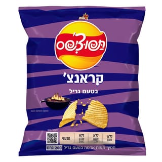 תפוצ'יפס קראנצ' גריל 200 גר'