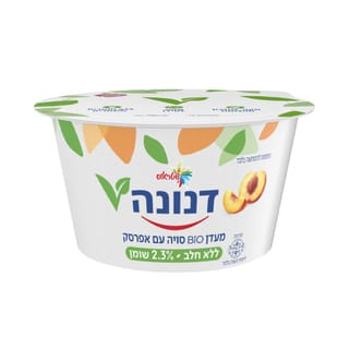 מעדן ביו סויה עם אפרסק 150 גרם