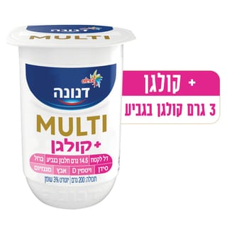 יוגורט מולטי קולגן 200 גרם