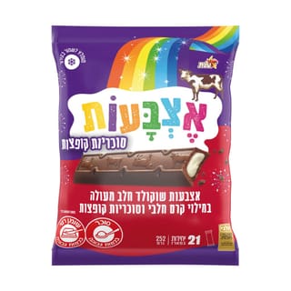 שקית אצבעות שוקולד סוכריות קופצות 252 גרם