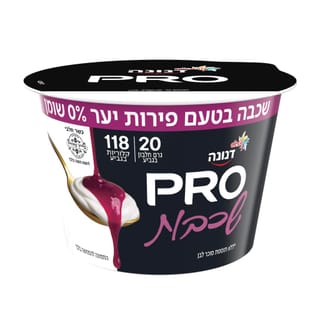 פרו עם שכבה בטעם פירות יער