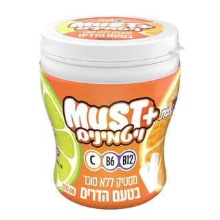 מסטיק מאסט הדרים בתוספת ויטמין 66 גרם