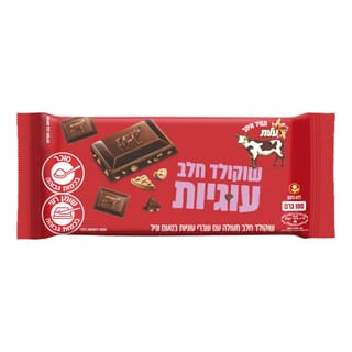 שוקולד פרה חלב עם עוגיות לבן 100 גר