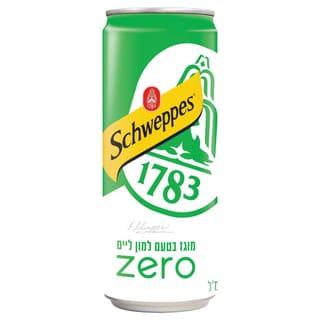 פחית שוופס מוגז למון ליים זירו 330 מ"ל