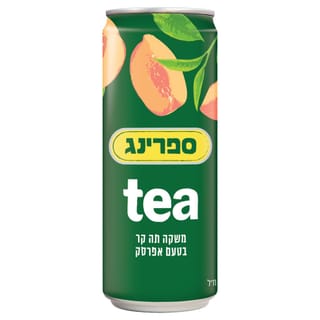 ספרינג תה פח אפרסק 330