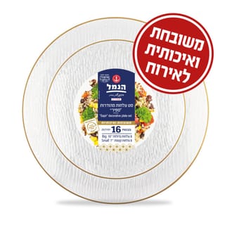סט צלחות ספיר 8 יח'