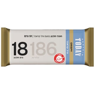 טודיי חטיף חלבון וניל קראנץ' 51 גר'