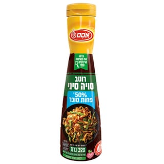 אסם סויה סיני מופחת סוכר 320 גרם