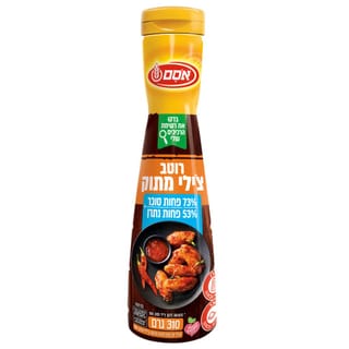 אסם צ'ילי מתוק מופחת סוכר 9*310 גרם