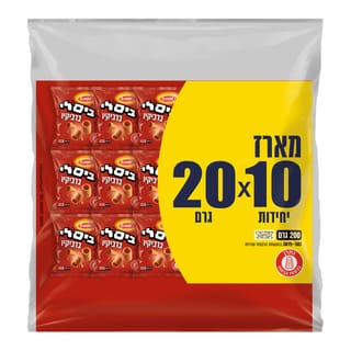 ביסלי ברביקיו מארז 10 *20 גרם