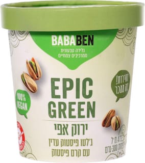 ירוק אפי גלטו באבאבן 473 מ"ל