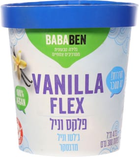 פלקס וניל גלטו באבאבן 473 מ"ל