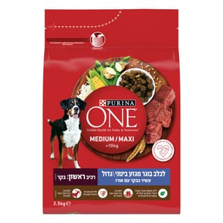 פורינה ONE כלב מידמק