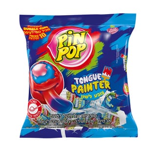לקקן פיןפופ צובע לשון 10יח' 170גר'