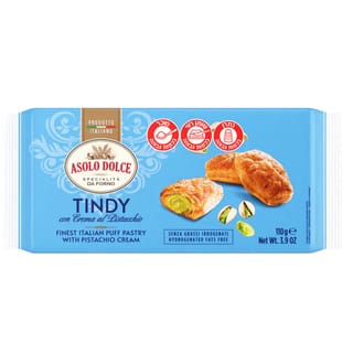 מאפה בצק עלים במילוי קרם פיסטוק אסולו 110 גרם