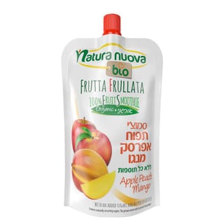 סמוזי תפוח אפרסק מנגו אורגניים
