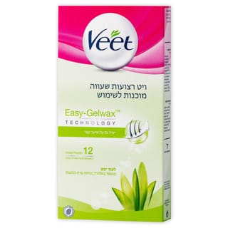 ויט רצועות שעווה לעור יבש