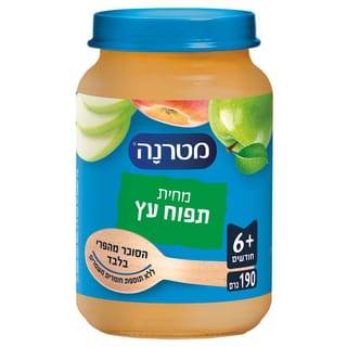מטרנה מחית תפוח עץ 190 גרם