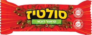 חטיף שוקולד קראנץ דובאי סולטיז, 40 גרם