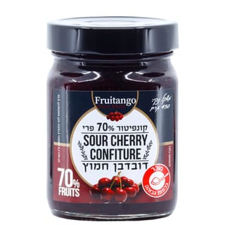 קונפיטורה 70% דובדבן חמוץ 454 גרם