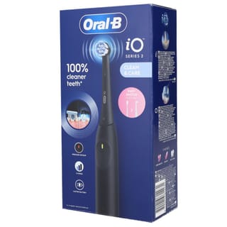אורל בי iO2 מברשת שיניים חשמלית - שחור