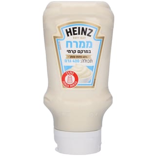היינץ ממרח לחיץ 60% פחות שומן 420 גרם