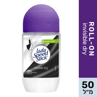 ליידי ספיד סטיק רול און פאודר פרש 50 מל