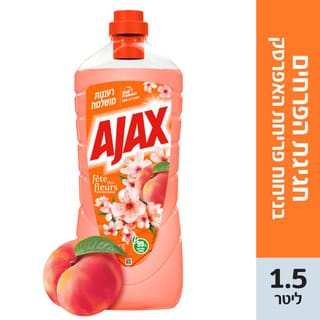 אגקס חגיגת הפרחים אפרסק 1.5 ליטר