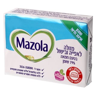 מזולה לאפיה בטעם חמאה 200 גרם