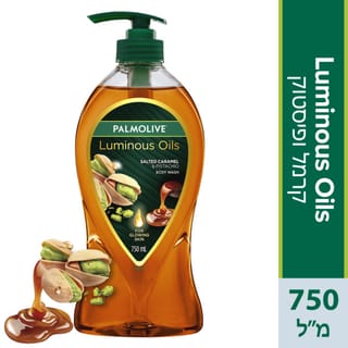 פלמוליב סבון גוף לומינוס פיסטוק 750 מ"ל