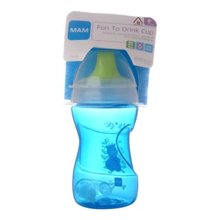 מאם כוס נגד נזילות 270 מל כחול